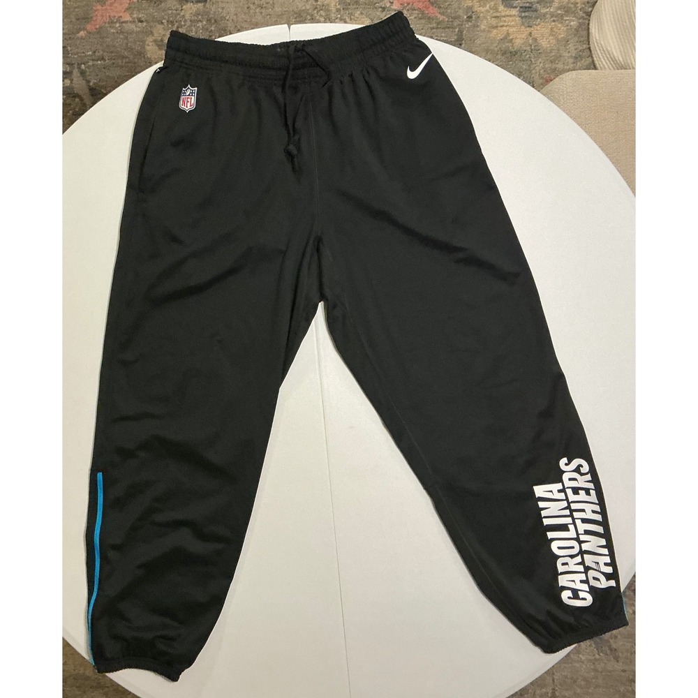 Y2K Nike Carolina Panthers NFL Onfield Dri-Fit Pants Black Mens‎ XL Ricky Proehl